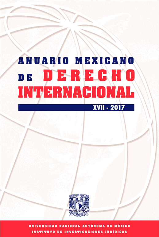 Go to journal home page - Anuario Mexicano de Derecho Internacional